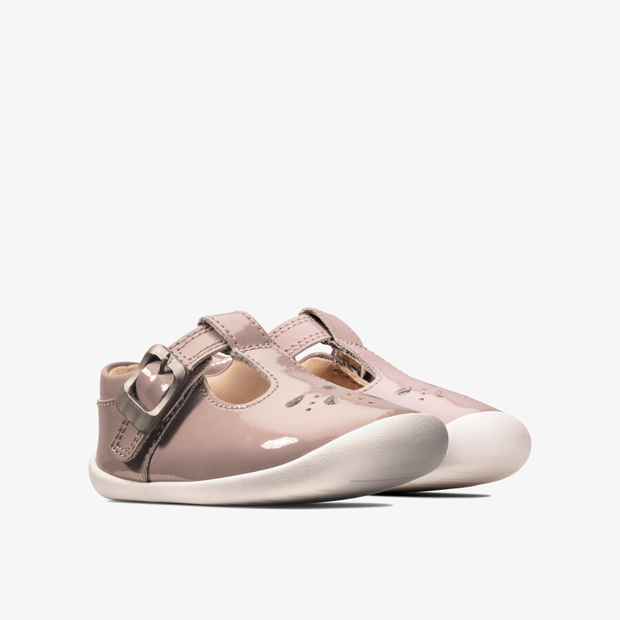 roamer star toddler - różowy lakierowany