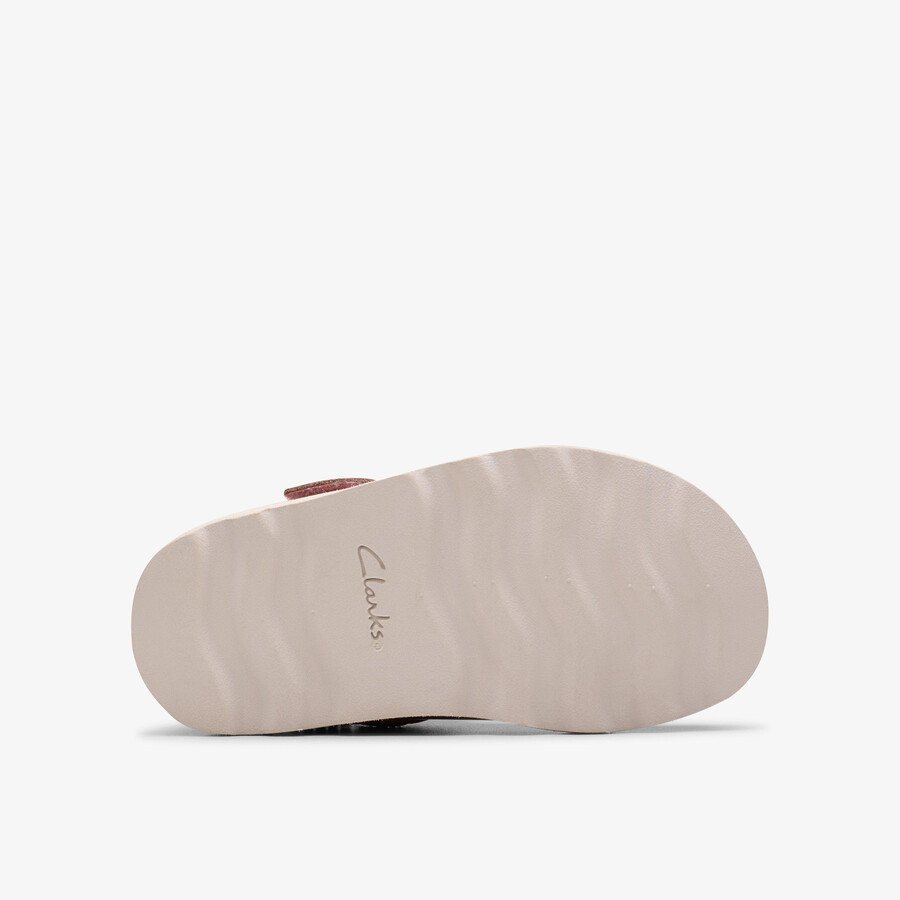 crown teen toddler - dusty pink patent