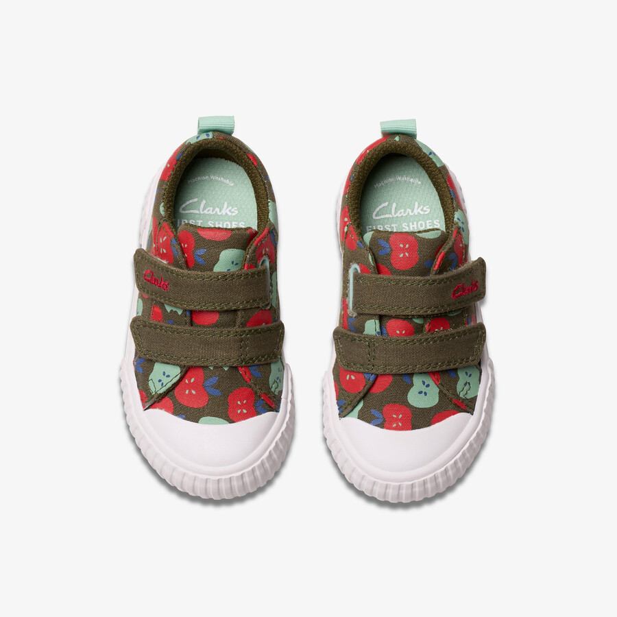 foxing garden toddler - ciemnooliwkowy