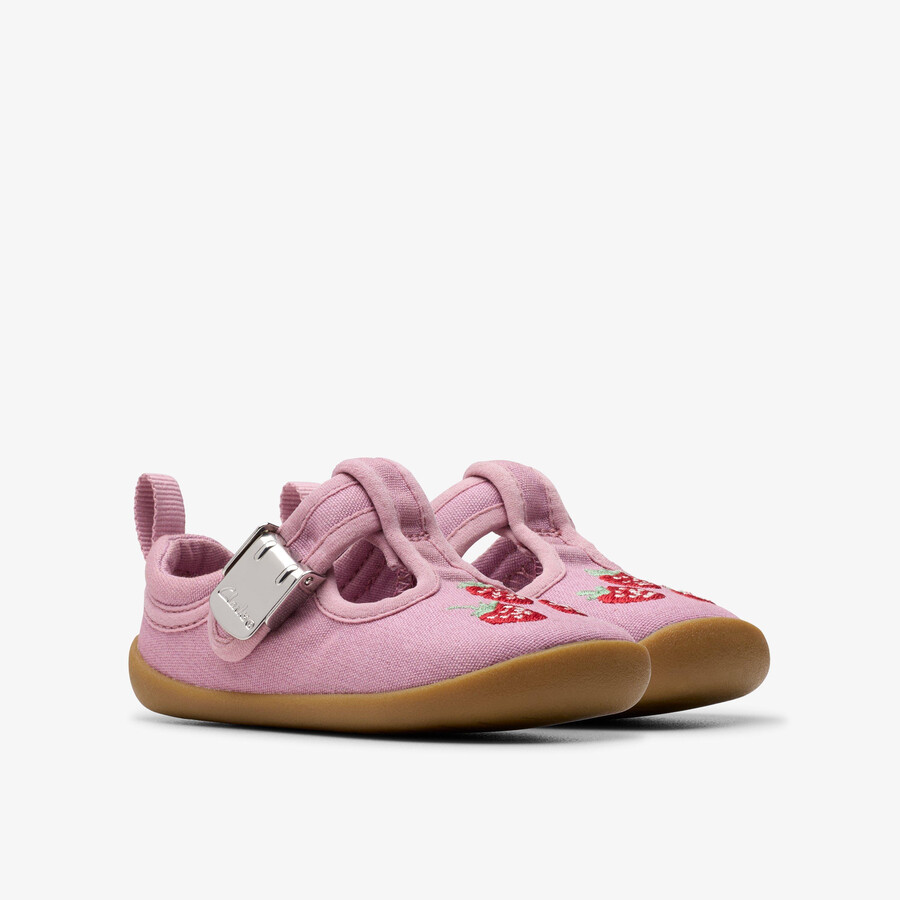 roamer grow toddler - różowy płótno