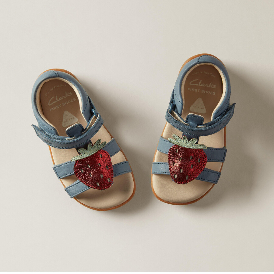 zora berry toddler - niebieski