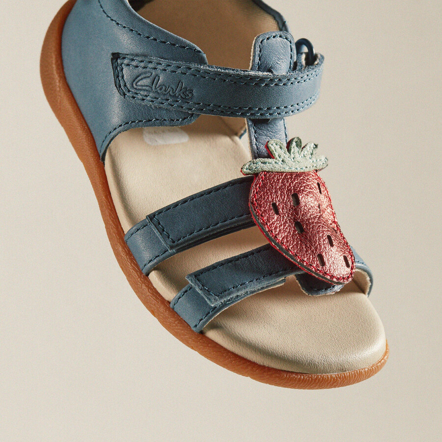 zora berry toddler - niebieski