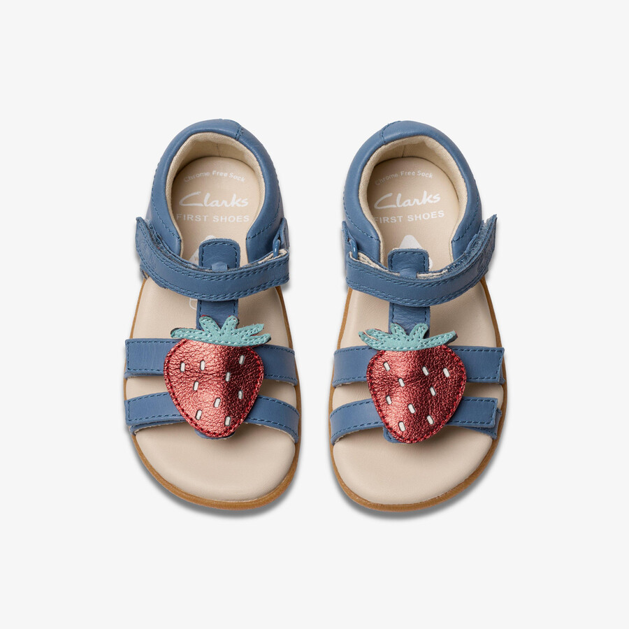 zora berry toddler - niebieski