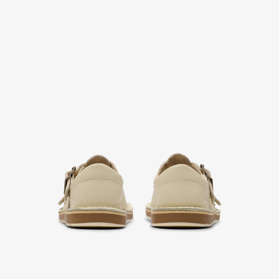 playsun rf toddler - skóra w kolorze złamanej bieli