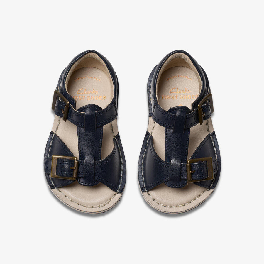playsun toddler - granatowa skóra