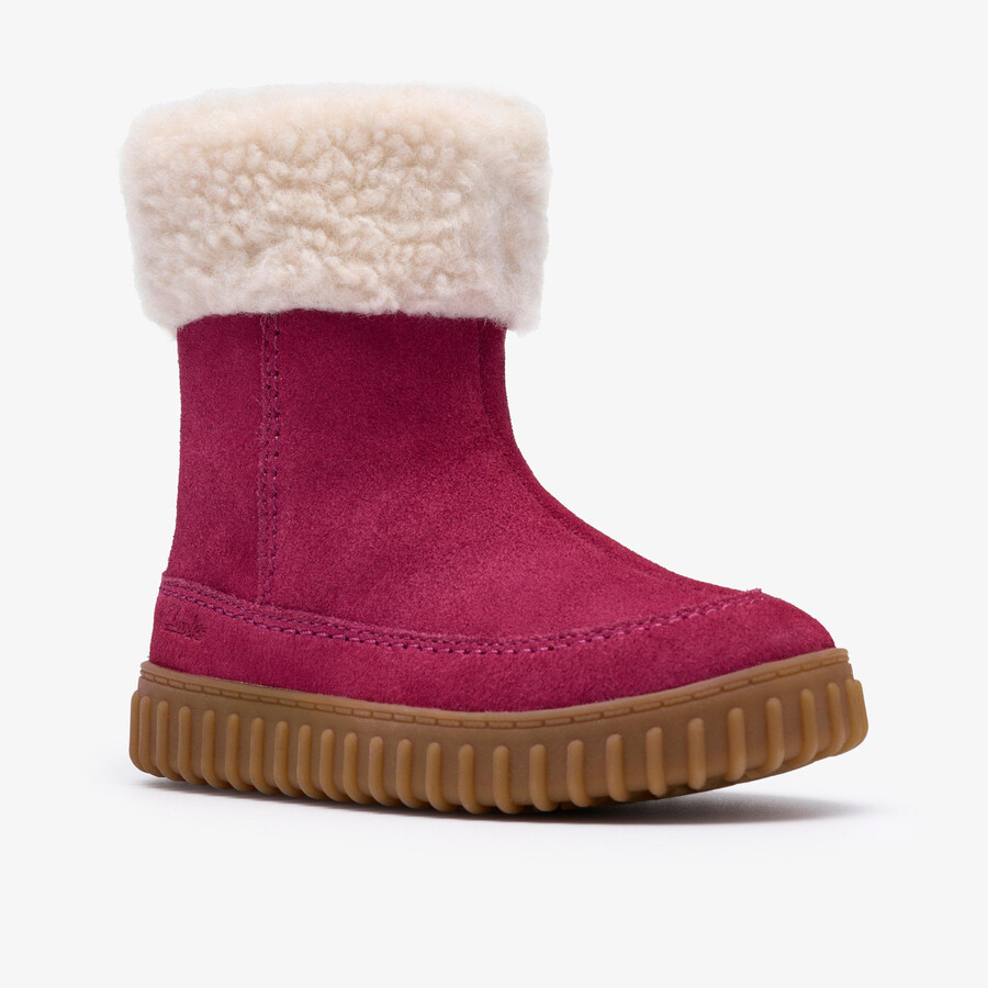 cove snug toddler - jagodowy zamsz