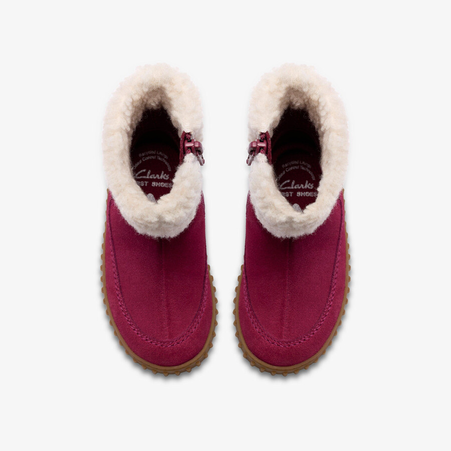 cove snug toddler - jagodowy zamsz