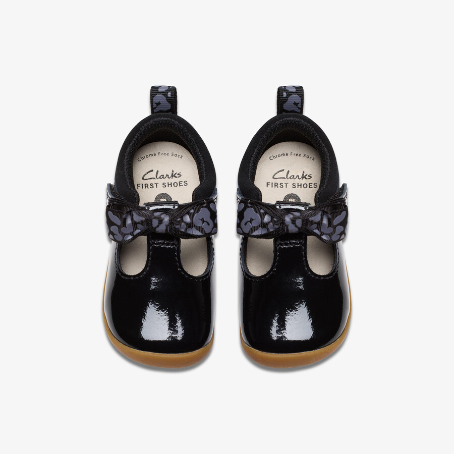 roamer trim toddler - czarny lakierowany