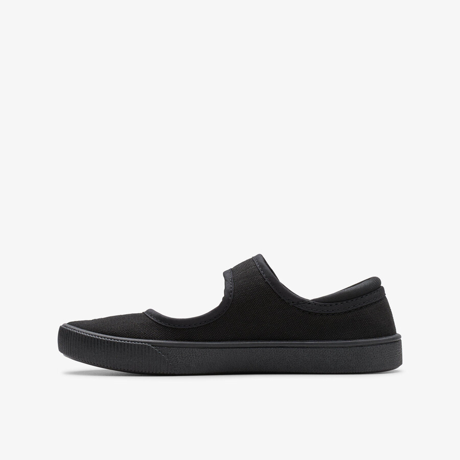 hopper go - czarna tkanina