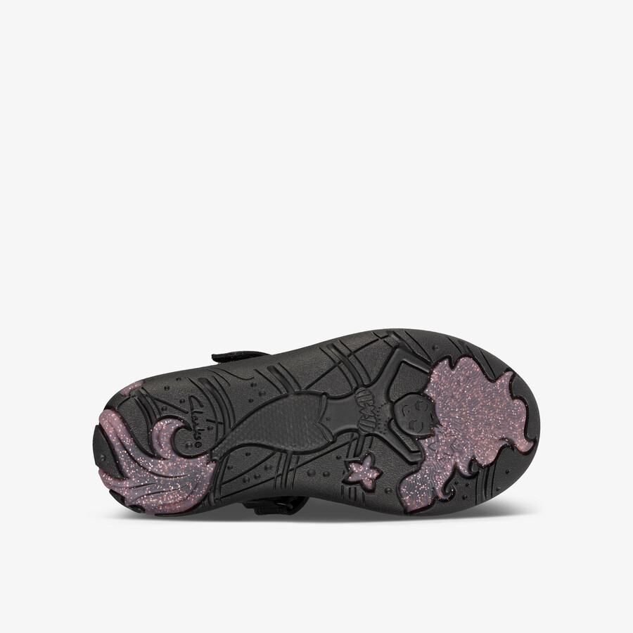 sea shimmer toddler - czarna skóra
