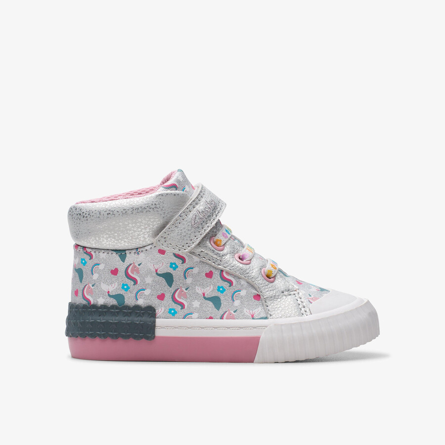 foxing halo hi toddler - srebrny