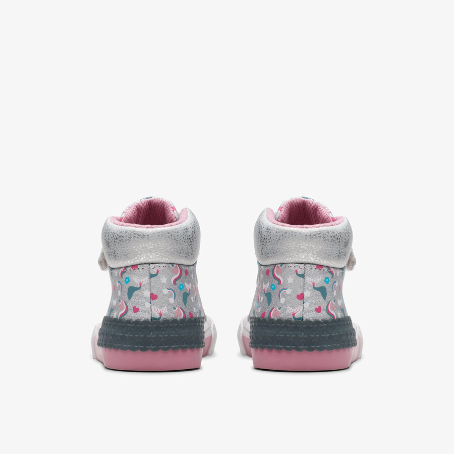 foxing halo hi toddler - srebrny