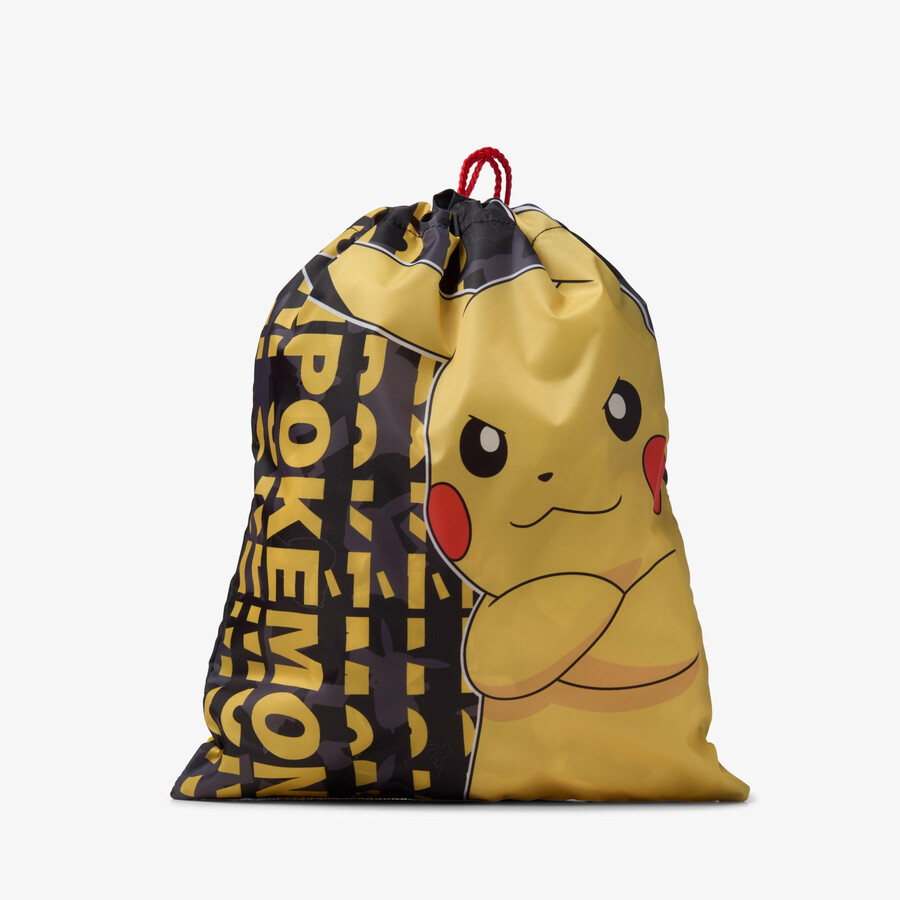 torba trenera pokemon – czarna kombinacja