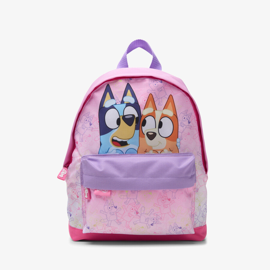 plecak bluey small - różowy w kombinacji