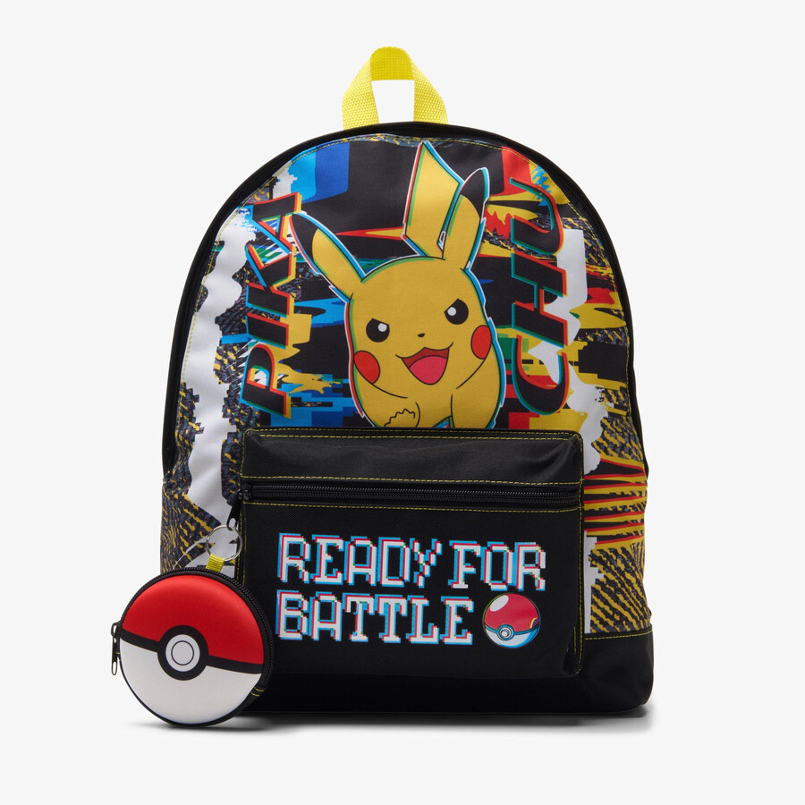 pokemon 2 duży - czarnyŻółty