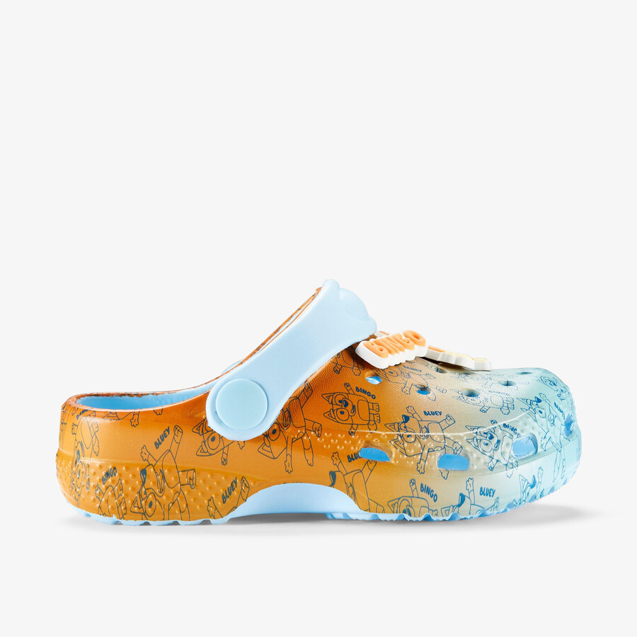 bluey fade clog kid - kombinacja niebieska