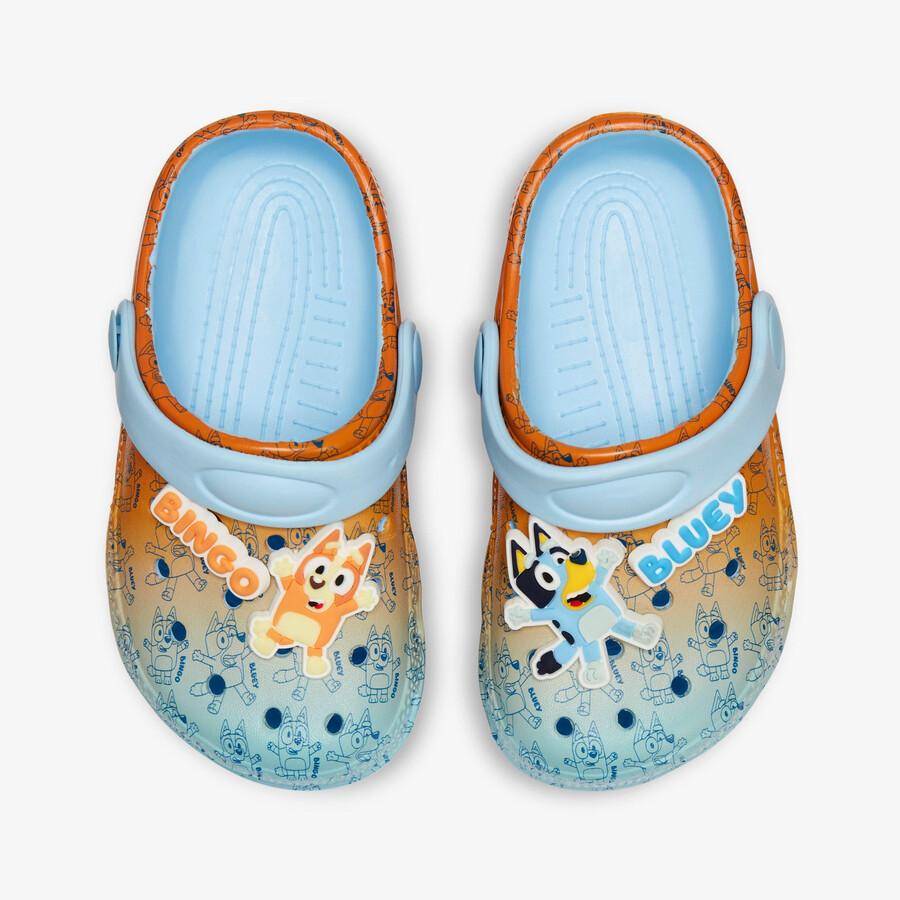 bluey fade clog kid - kombinacja niebieska