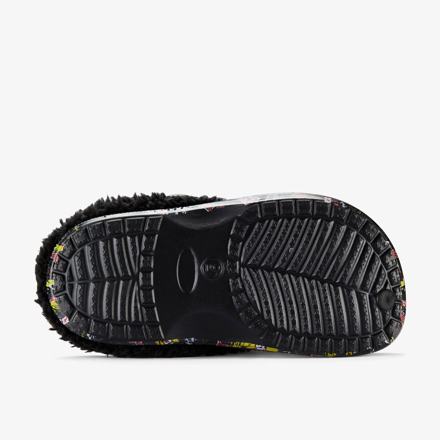 dziecięce chodaki pika clog warm lined – kombinacja czarna