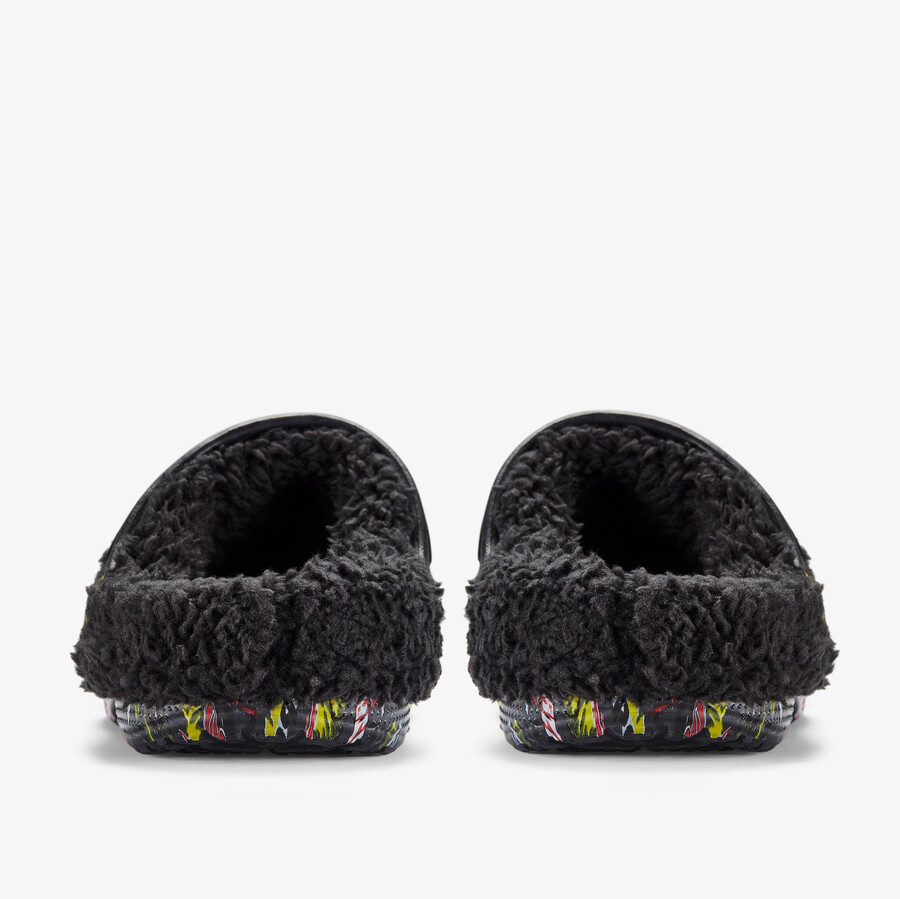 dziecięce chodaki pika clog warm lined – kombinacja czarna