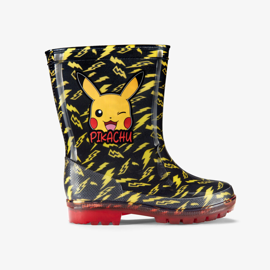 poke bolt welly kid - czarna kombinacja