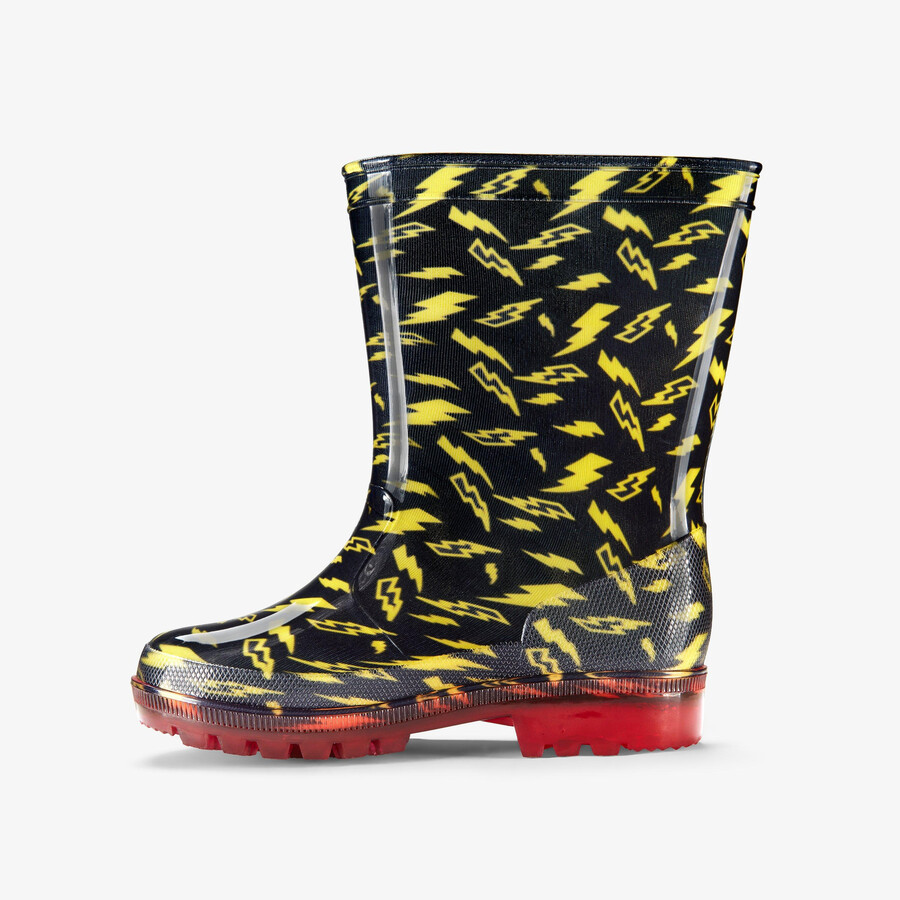 poke bolt welly kid - czarna kombinacja