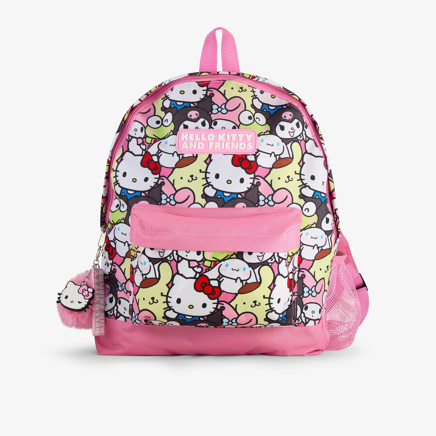 plecak hello kitty friends – różowa kombinacja