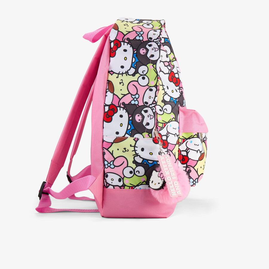 plecak hello kitty friends – różowa kombinacja