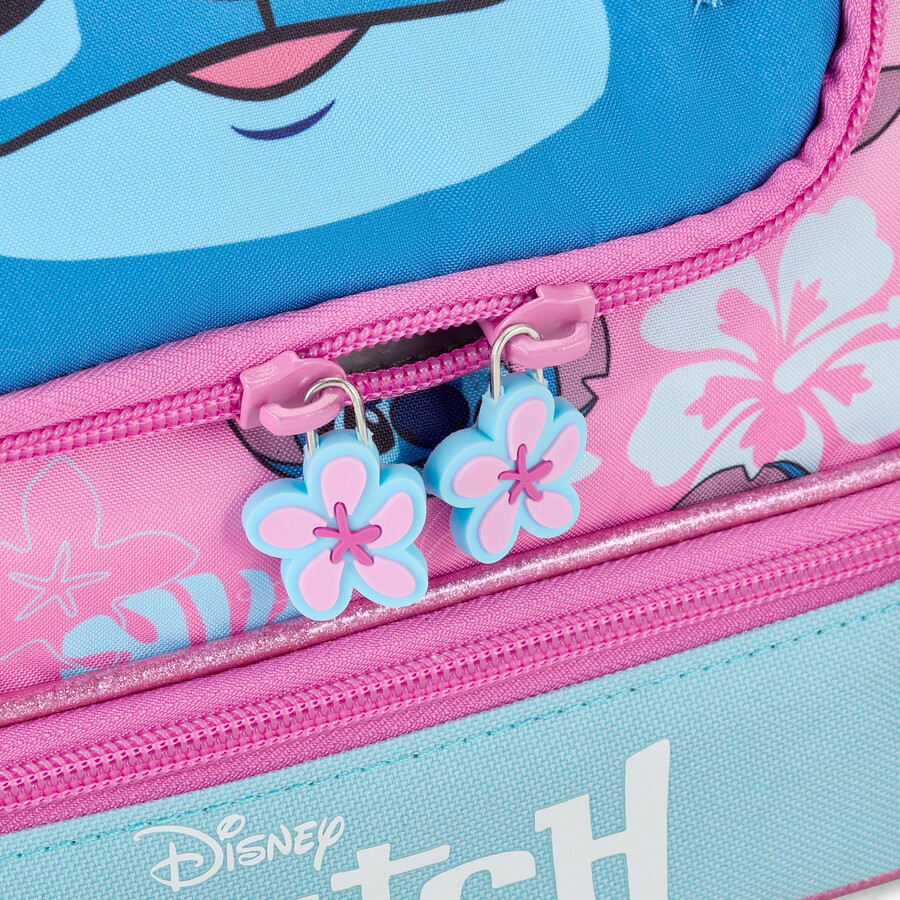 lunch stitch ears – różowa kombinacja
