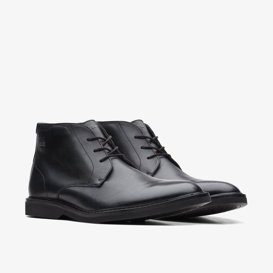 atticus lt hi gore-tex - czarna skóra