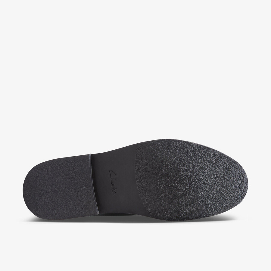desert boot evo - czarny zamsz