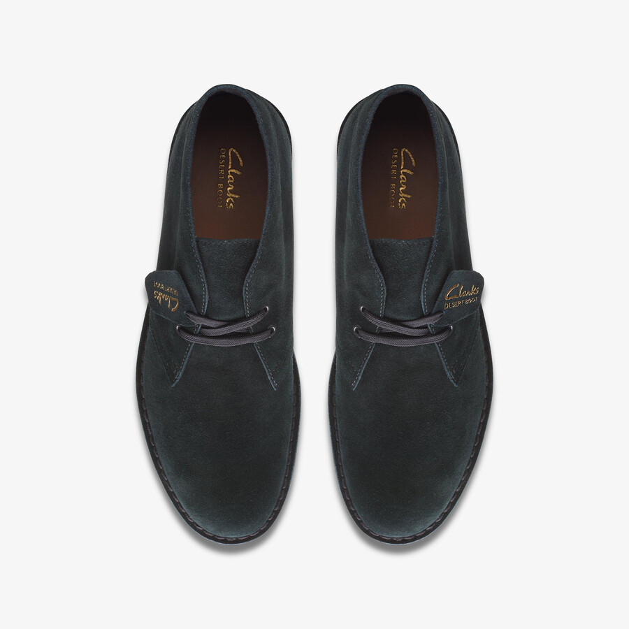desert boot evo - czarny zamsz
