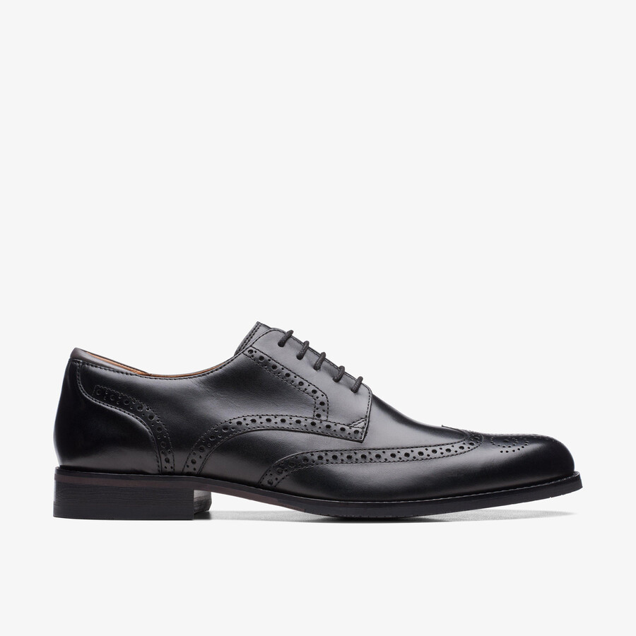 craft arlo limit brogue - czarna skóra