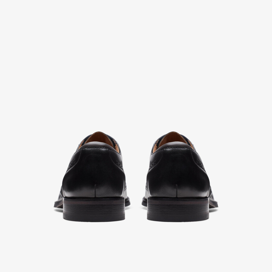 craft arlo limit brogue - czarna skóra