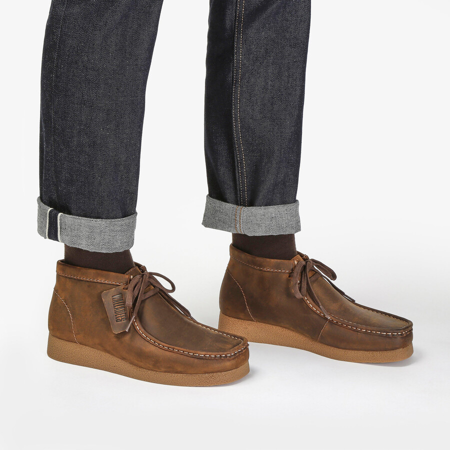 buty wallabee evo - wosk pszczeli