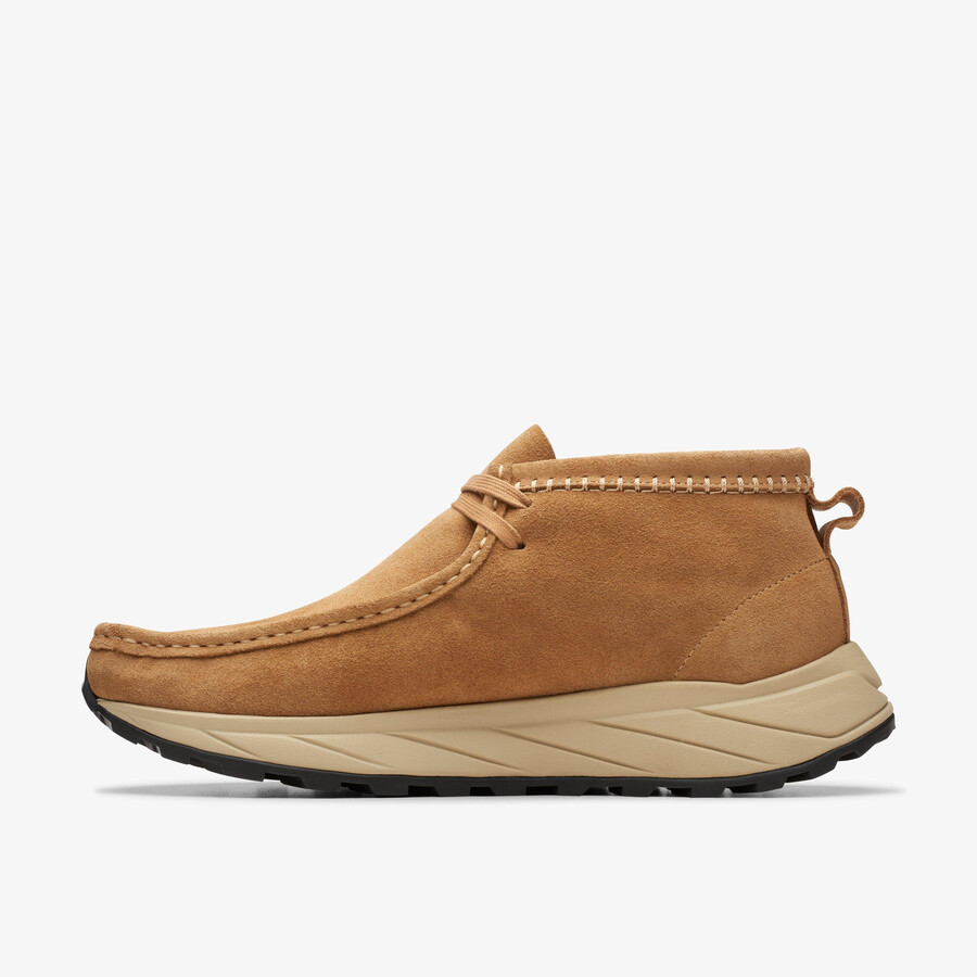 wallabee eden - zamsz w kolorze ciemnego piasku