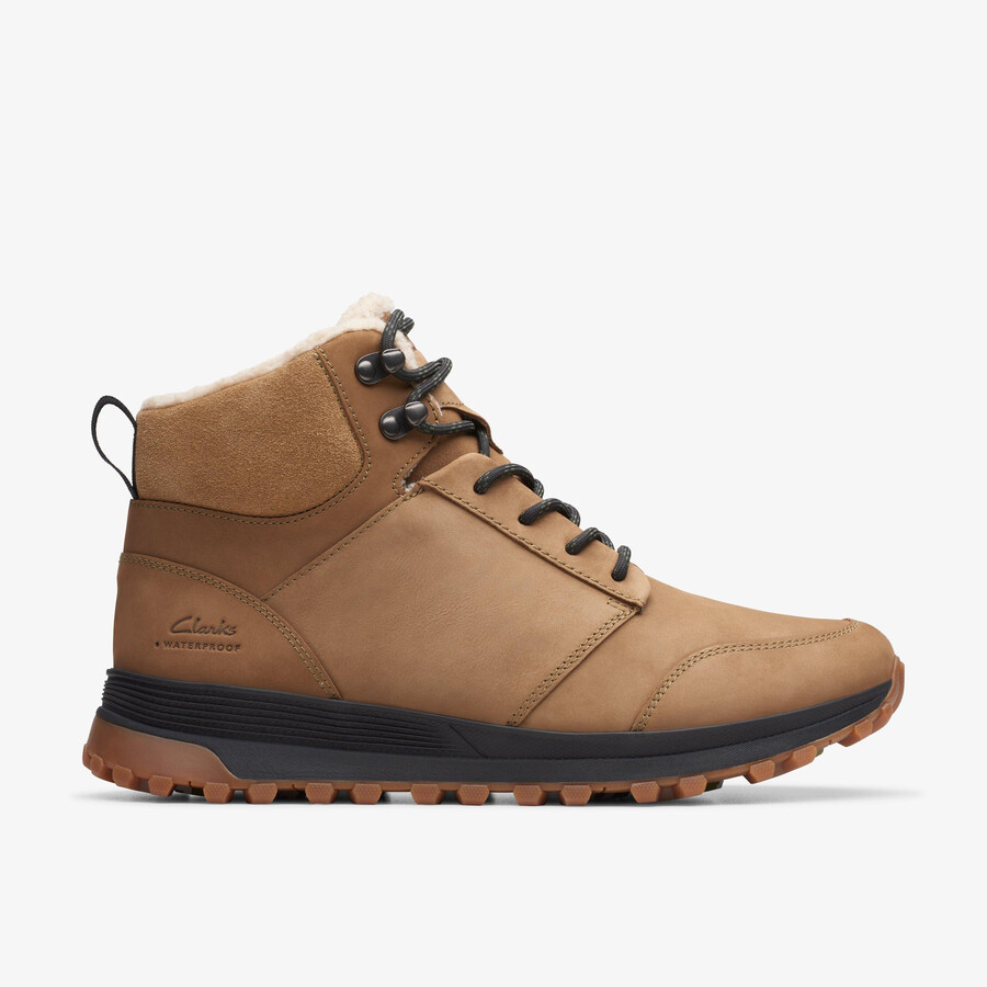 atl trek up wodoodporny - ciemny piasek warmlined