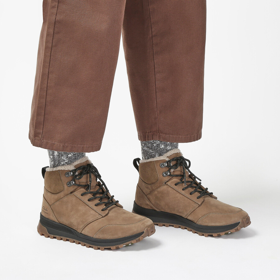 atl trek up wodoodporny - ciemny piasek warmlined