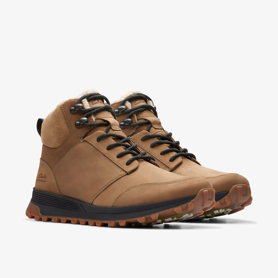 atl trek up wodoodporny - ciemny piasek warmlined