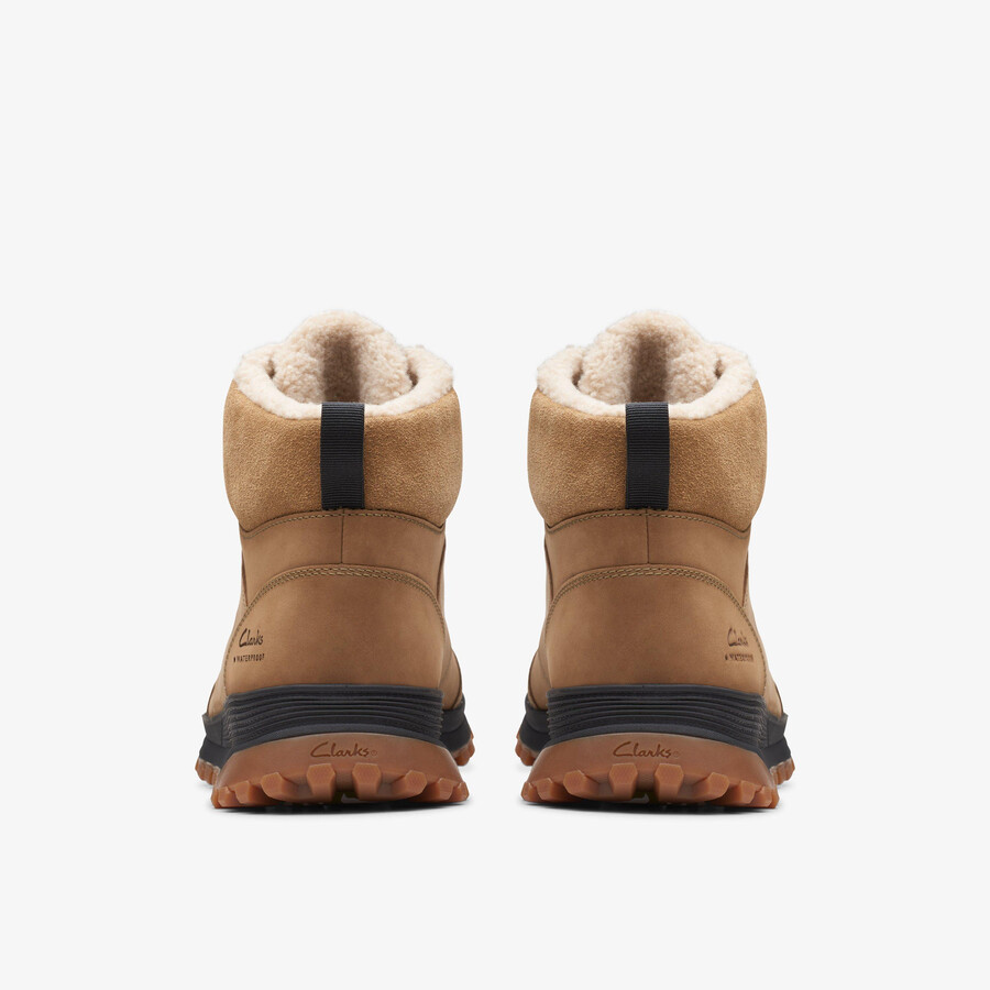atl trek up wodoodporny - ciemny piasek warmlined