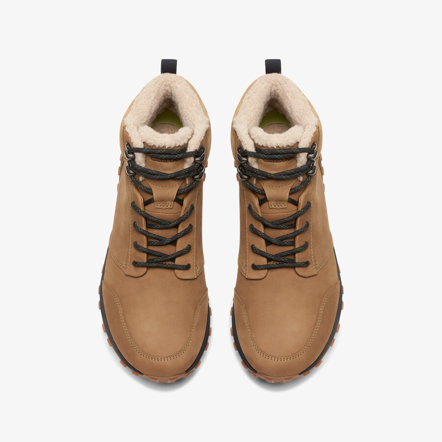 atl trek up wodoodporny - ciemny piasek warmlined