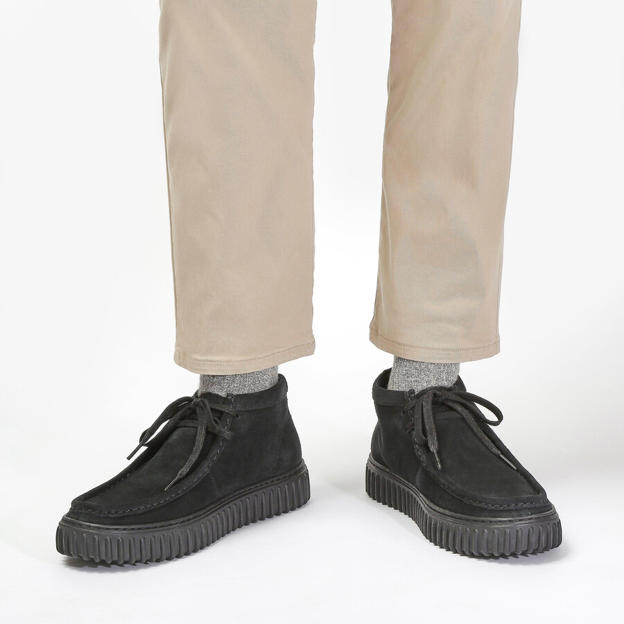 torhill hi - czarny zamsz