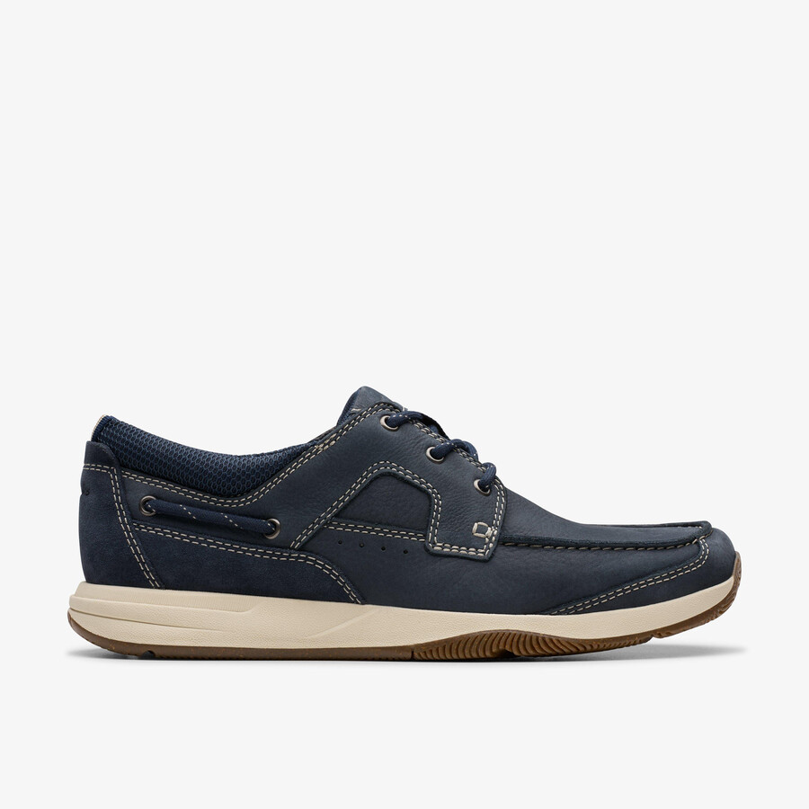 sailview lace - granatowy nubuk