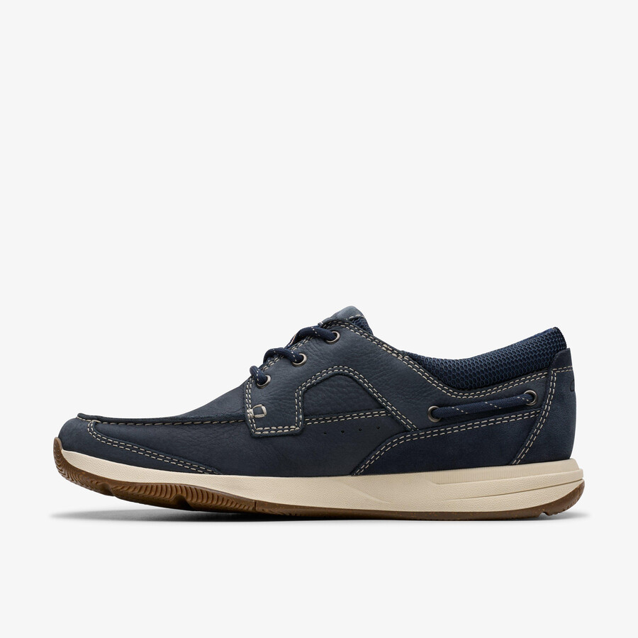 sailview lace - granatowy nubuk