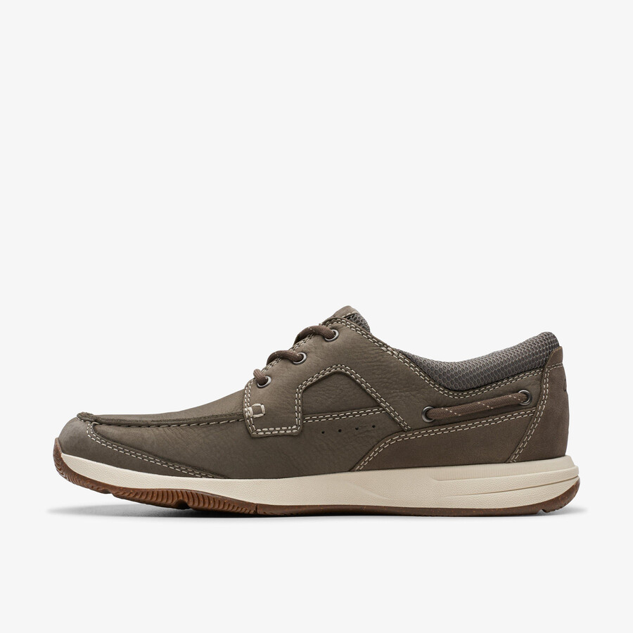 sailview lace - nubuk w kolorze taupe