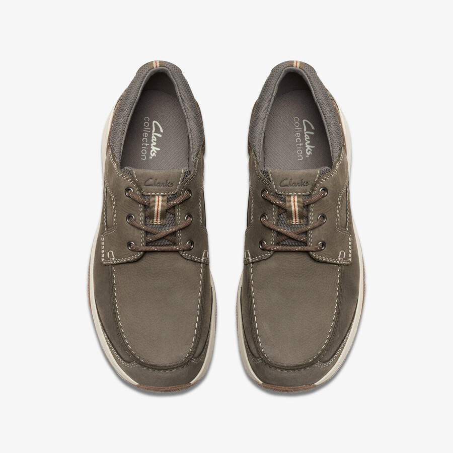 sailview lace - nubuk w kolorze taupe
