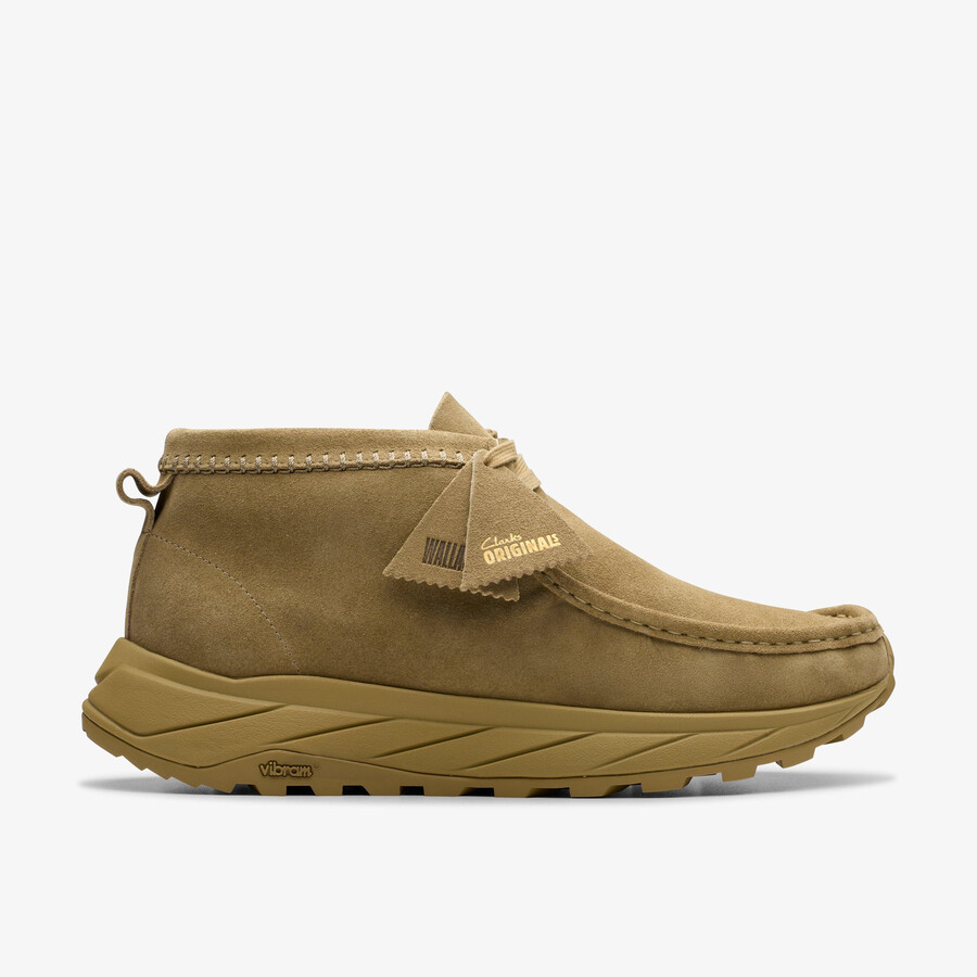 wallabee eden - zamsz w kolorze ciemnego piasku