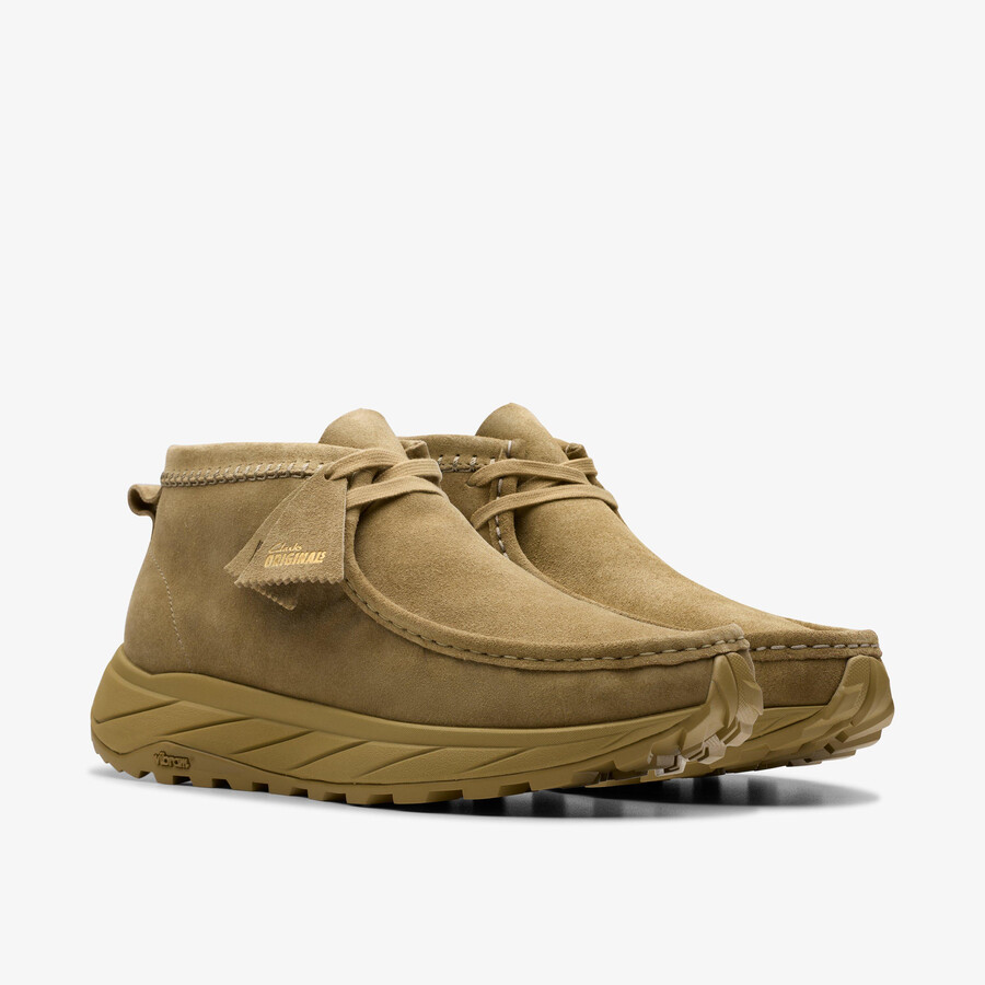 wallabee eden - zamsz w kolorze ciemnego piasku