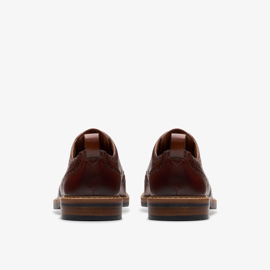 aldwin limit brogue - skóra Średniobrązowa