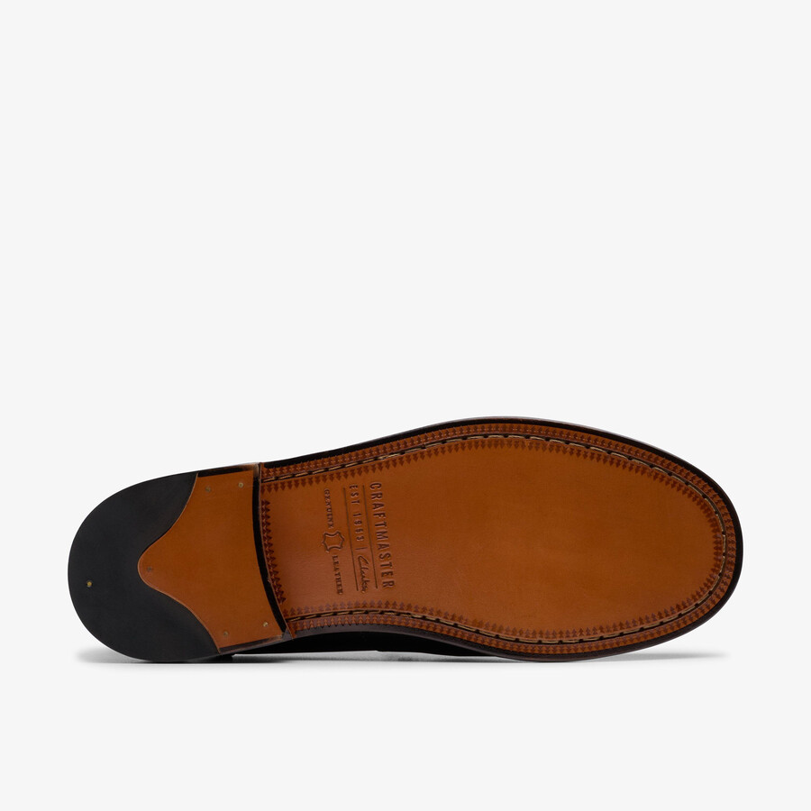 mokasyny craft james lo – czarna skóra