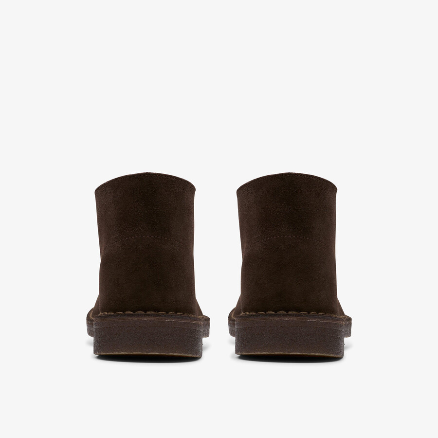 buty pustynne - brązowy zamsz